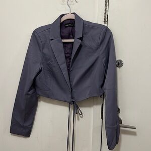 Cropped blazer